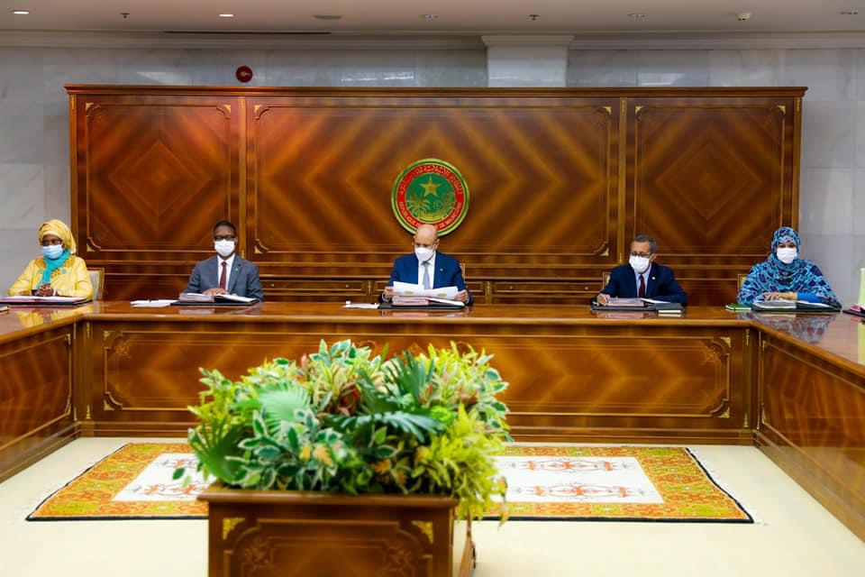 صورة اجتماع مجلس الوزراء نواكشوط,