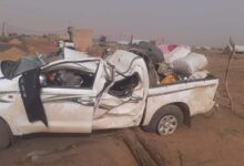 صورة موريتانيا حادث سير مروع على طريق الأمل يودي بحياة شخص ويخلف عدة جرحى