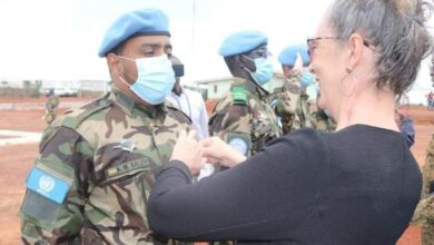 صورة الأمم المتحدة تثمن دور الجيش الموريتاني في حفظ السلام في وسط إفريقيا