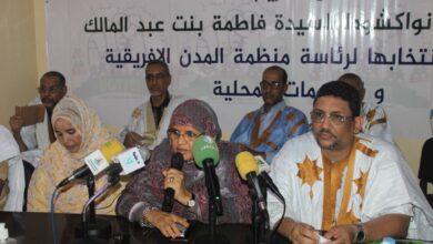 صورة بالصور …الاتحاد العام للعمل والصحة يكرم رئيسة جهة نواكشوط