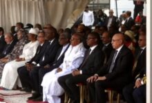 صورة نواكشوط :رئيس الجمهورية يدشن مقرا جديدا لوزارة الدفاع الوطني بمقاطعة لكصر