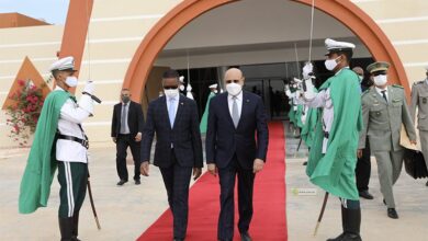 صورة رئيس الجمهورية يعود إلى نواكشوط بعد أدائه لفريضة الحج بالديار المقدسة