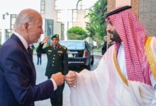 صورة واشنطن تعلق على مصافحة “القبضة” بين محمد بن سلمان وبايدن