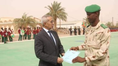 صورة موريتانيا : تخرج الدفعة الثامنة والثلاثين من الطلبة الضباط العاملين