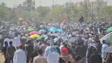 صورة أنصار الصدر يستعدون لـ”الجمعة الموحدة” في بغداد