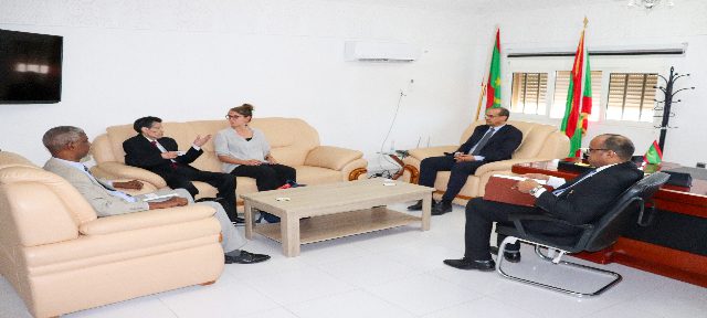 صورة وفد مشترك من لجنة الأمم المتحدة لحقوق الإنسان في زيارة خاصة لموريتانيا