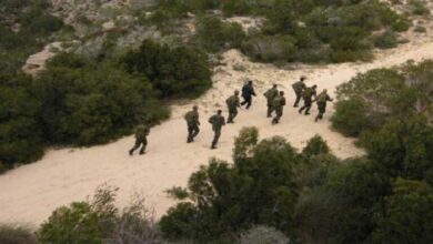 صورة إصابة عسكريين تونسيين في اشتباك مع “عناصر إرهابية” في جبل سلوم بالقصرين