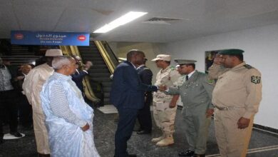 صورة وزير الدفاع والمحاربين القدامى بمالي يصل نواكشوط في زيارة تدوم 3 أيام