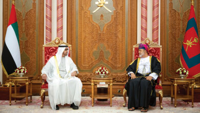 صورة رئيس الإمارات وسلطان عُمان يبحثان العلاقات الأخوية وسبل تطويرها إلى آفاق أرحب