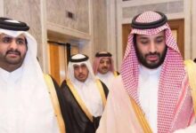 صورة ولي العهد السعودي يصل إلى قطر لحضور حفل افتتاح كأس العالم