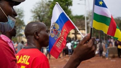 صورة فعاليات دعم وتأييد لرئيس “البيت الروسي” الجريح في جمهورية إفريقيا الوسطى
