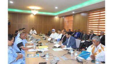 صورة اللجنة المالية بالبرلمان الموريتاني تناقش ميزانية وزارة الشؤون الإسلامية