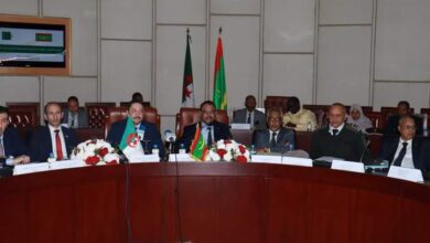 صورة اتفاقية جزائرية موريتانية لتأمين طريق تندوف زويرات