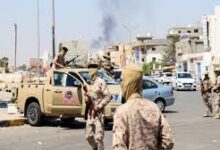 صورة بالأسلحة الثقيلة والمتوسطة.. اشتباكات عنيفة غربي ليبيا