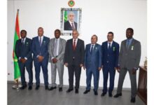 صورة نواكشوط : توشيح مجموعة من أطر وموظفي وزارة التجهيز والنقل