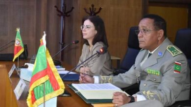 صورة قيادة الأركان تستضيف الاجتماع السادس للجنة الموريتانية البرتغالية المشتركة للتعاون العسكري