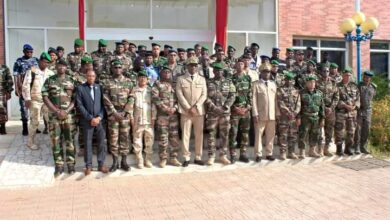 صورة مالي: لقاء بين قادة المناطق العسكرية الحدودية في كل من موريتانيا و السنغال ومالي