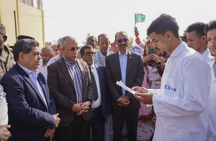 صورة وزير الصحة يطلع على واقع عدد من المنشآت الصحية بمدينة كيفة.