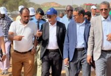 صورة الحوض الشرقي :الشروع في بناء سدي ام افناديش بمقاطعة النعمة والفيلة في عدل بكرو