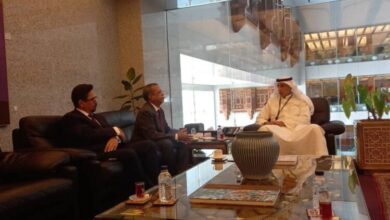 صورة الكويت :وزير الزراعة يلتقي رئيس مجلس إدارة الصندوق العربي للانماء الاقتصادي والاجتماعي