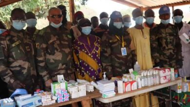 صورة الكتيبة الموريتانية لحفظ السلام تنظم أياما للاستشارات الطبية في وسط إفريقيا