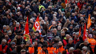 صورة موجة جديدة من الاحتجاجات تضرب فرنسا رفضاً لرفع سن التقاعد