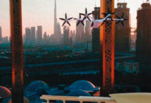 صورة 1000 رحلة تجريبية لطائرة نقل ركاب التاكسي الجوي في دبي