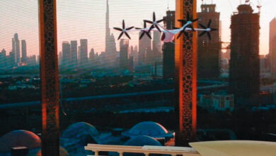 صورة 1000 رحلة تجريبية لطائرة نقل ركاب التاكسي الجوي في دبي
