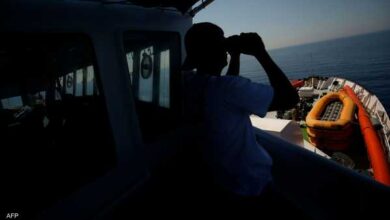 صورة قتلى ومفقودون بعد غرق 3 قوارب مهاجرين قبالة تونس