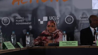 صورة بروكسل : بنت عبد المالك تشارك في اجتماع للتجمعات المدن والحكومات المحلية المتحدة