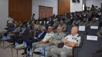 صورة افتتاح ملتقى لحلف شمال الأطلسي بكلية الدفاع بموريتانيا.