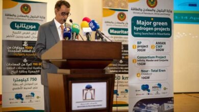 صورة موريتانيا: توقيع اتفاقية بين سي دبليو ومؤسسة كوبنهاكن للبنية التحتية لإنتاج الهيدروجين الأخضر