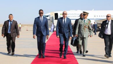 صورة بعد زيارة استمرت 3 أيام…رئيس الجمهورية يعود من القاهرة إلى العاصمة نواكشوط