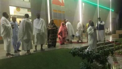 صورة الديار المقدسة: الفوج الثاني من حجاج موريتانيا يصل إلى مكة المكرمة قادما من المدينة المنورة