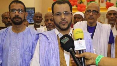 صورة الاعلان عن وفاة حاج موريتاني ..والحكومة تعزي اسرته .