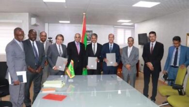 صورة اتفاق بين الشركة الموريتانية للمحروقات وشركة قطر للطاقة