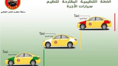 صورة سلطة تنظيم النقل الطرقي تمهل سيارات الأجرة شهرا لتوحيد لالوان ووضع شعار السلطة