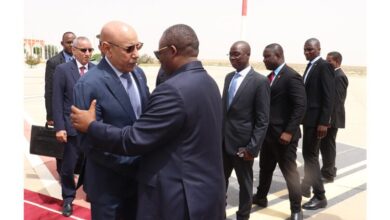 صورة رئيس غينيا بيساو عمارو سيسيكو يبدأ زيارة صداقة لموريتانيا