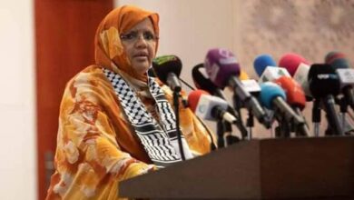 صورة رئيسة جهة نواكشوط تشرف على انطلاق مهرجان نواكشوط السينمائي الدولي