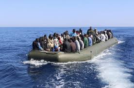 صورة خفر السواحل يوقف 170 مهاجرا غير نظامي قبالة شواطئ  نواذيبو