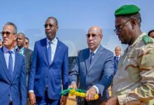 صورة نواكشوط:رئيس الجمهورية يطلق مشروع “حياة جديدة” في 28 حيا عشوائيا