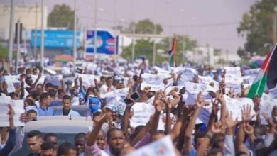 صورة نواكشوط: مظاهرات حاشدة أمام مقر الأمم المتحدة تنديدا بجرائم الاحتلال الإسرائيلي