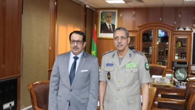 صورة نواكشوط: المدير العام للأمن الوطني يلتقي سفير اليمن المعتمد لدى موريتانيا
