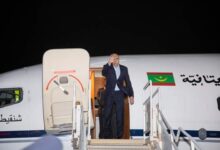 صورة من أطار..الرئيس يصل مباشرة إلى الكويت لتقديم العزاء في وفاة أميرها