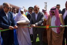 صورة تدشين استصلاح الحوض الشرقي لبحيرة اركيز على مساحة 3500 هكتار،