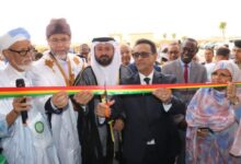 صورة تدشين المقر الجديد لمجلس اللسان العربي بموريتانيا