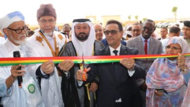 صورة تدشين المقر الجديد لمجلس اللسان العربي بموريتانيا