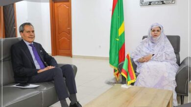 صورة وزيرة التشغيل والتكوين المهني تستعرض مع سفير المغرب فرص التعاون والتشغيل بين البلدين