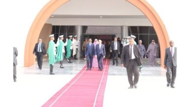 صورة رئيس الجمهورية يتوجه إلى مدينة كيفه في إطار زيارة عمل واطلاع