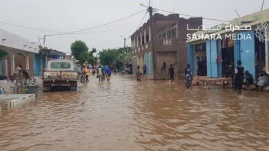 صورة حزب الإنصاف يدلي بدلوه في مساعدة المتضررين من فيضانات النهر